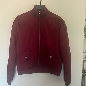Bomber Jacket -Burgundy